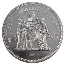 FRANCE, Hercule, 50 Francs, 1977, Paris, MS(63), Silver, 41, Gadoury #882, 30.00