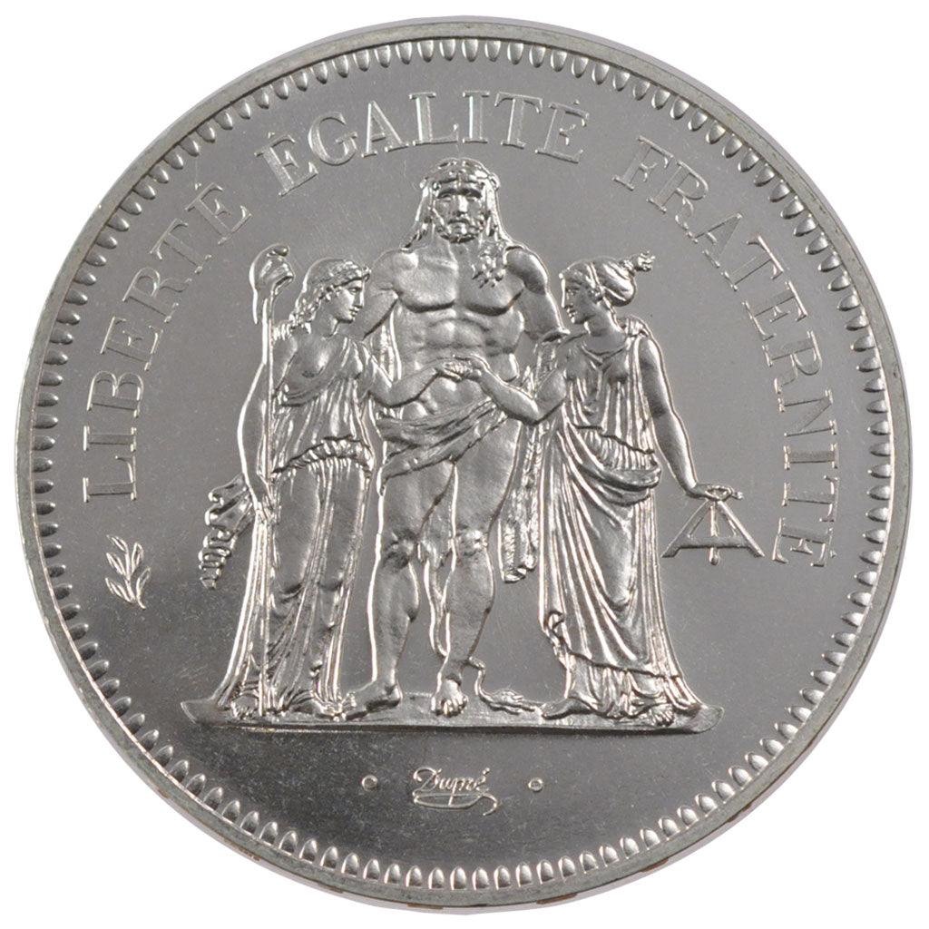Francia, Hercule, 50 Francs, 1979, Paris, SPL, Argento, Gadoury:882