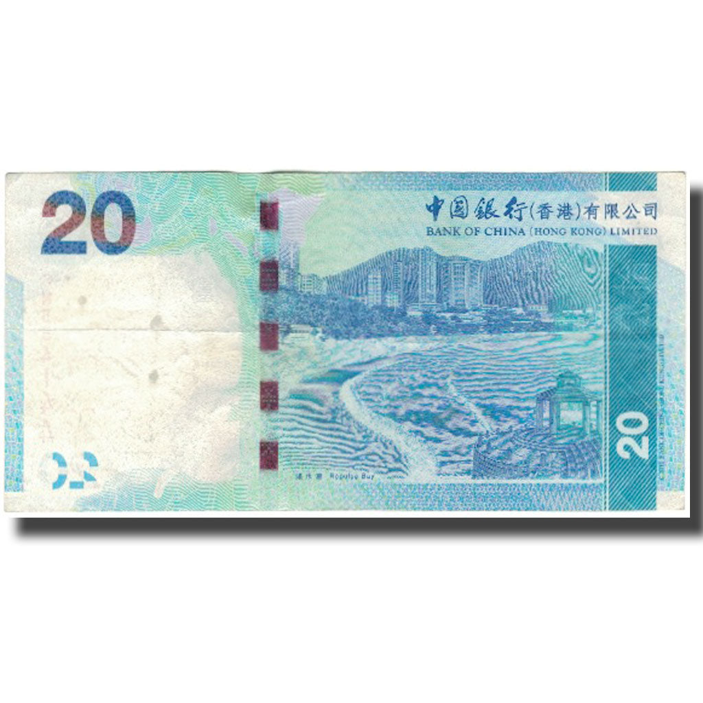 Banknote, Hong Kong, 20 Dollars, 2010-01-01, KM:341, EF(40-45)
