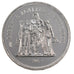 FRANCE, Hercule, 50 Francs, 1980, Paris, KM #941.1, MS(63), Silver, 41, Gadoury.
