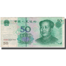Banknot, China, 50 Yuan, 2005, KM:906, VF(20-25)