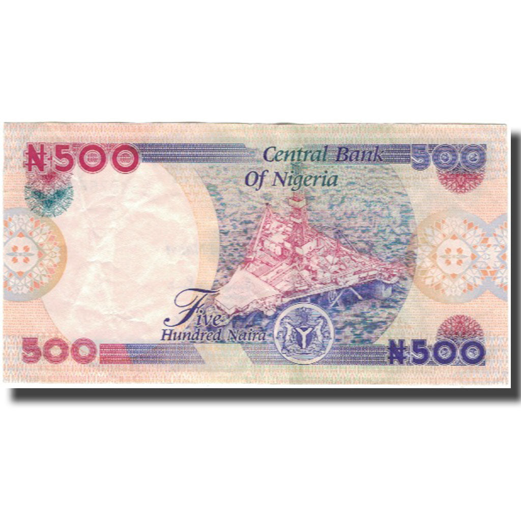 Banknote, Nigeria, 500 Naira, 2012, EF(40-45)