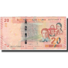Banknote, Bolivia, 20 Bolivianos, 1986-11-28, EF(40-45)