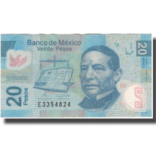 Billete, 20 Pesos, 2010, México, BC