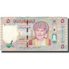 Nota, Omã, 5 Rials, 2010, KM:44, EF(40-45)