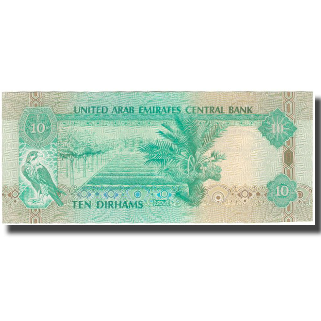Banknote, United Arab Emirates, 10 Dirhams, KM:27A, AU(50-53)