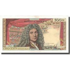 Francja, 500 Nouveaux Francs, Molière, 1959-07-02, EF(40-45), Fayette:60.1