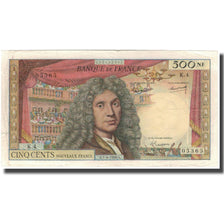Frankreich, 500 Nouveaux Francs, Molière, 1960-04-07, S, Fayette:60.2, KM:145a