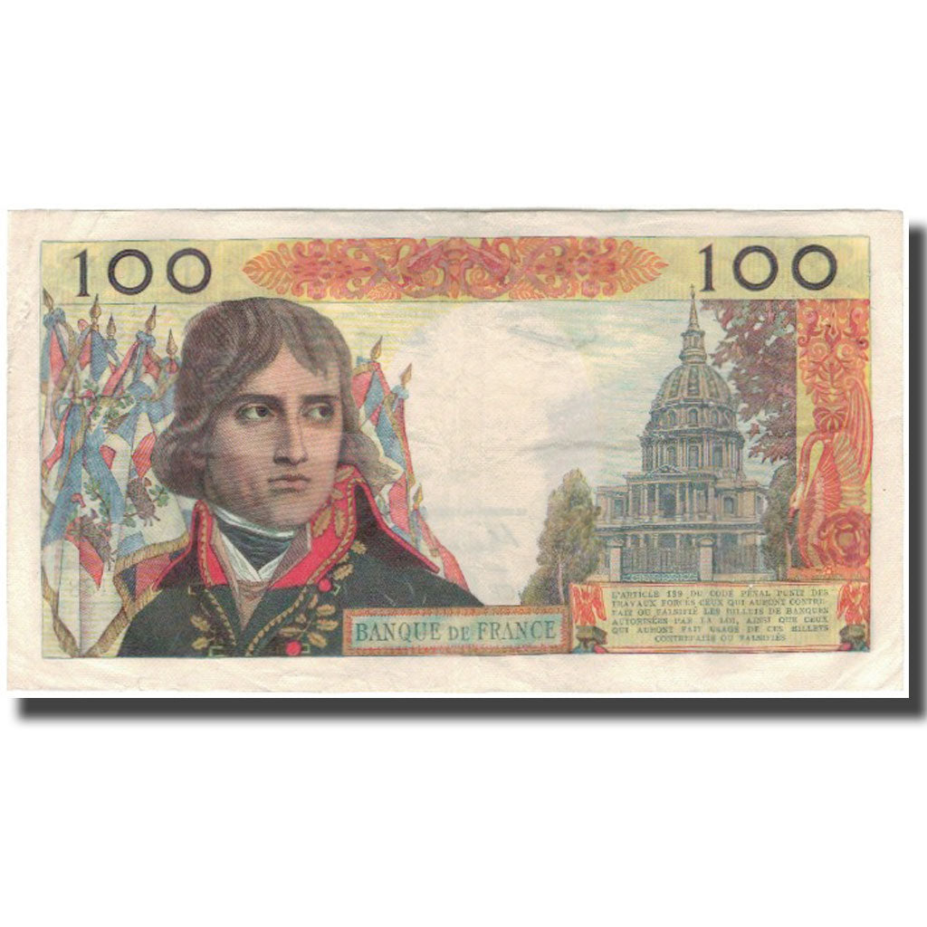 France, 100 Nouveaux Francs, Bonaparte, 1962-10-04, TB, Fayette:59.17, KM:144a