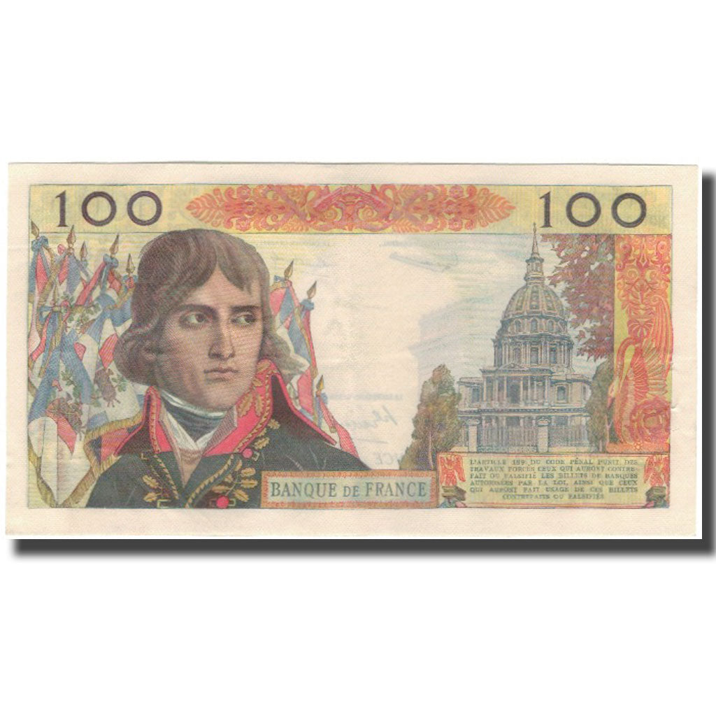 França, 100 Nouveaux Francs, Bonaparte, 1960-09-01, EF(40-45), Fayette:59.7