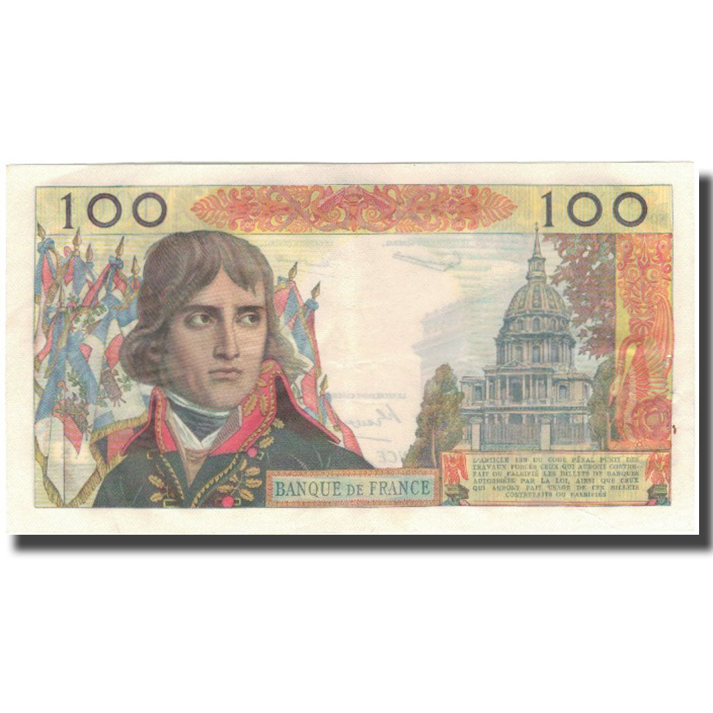 Francia, 100 Nouveaux Francs, Bonaparte, 1960-09-01, BB+, Fayette:59.7, KM:144a