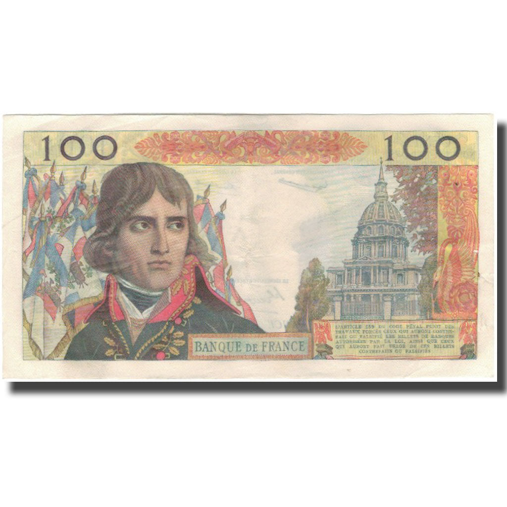Francia, 100 Nouveaux Francs, Bonaparte, 1960-09-01, MBC, Fayette:59.7, KM:144a