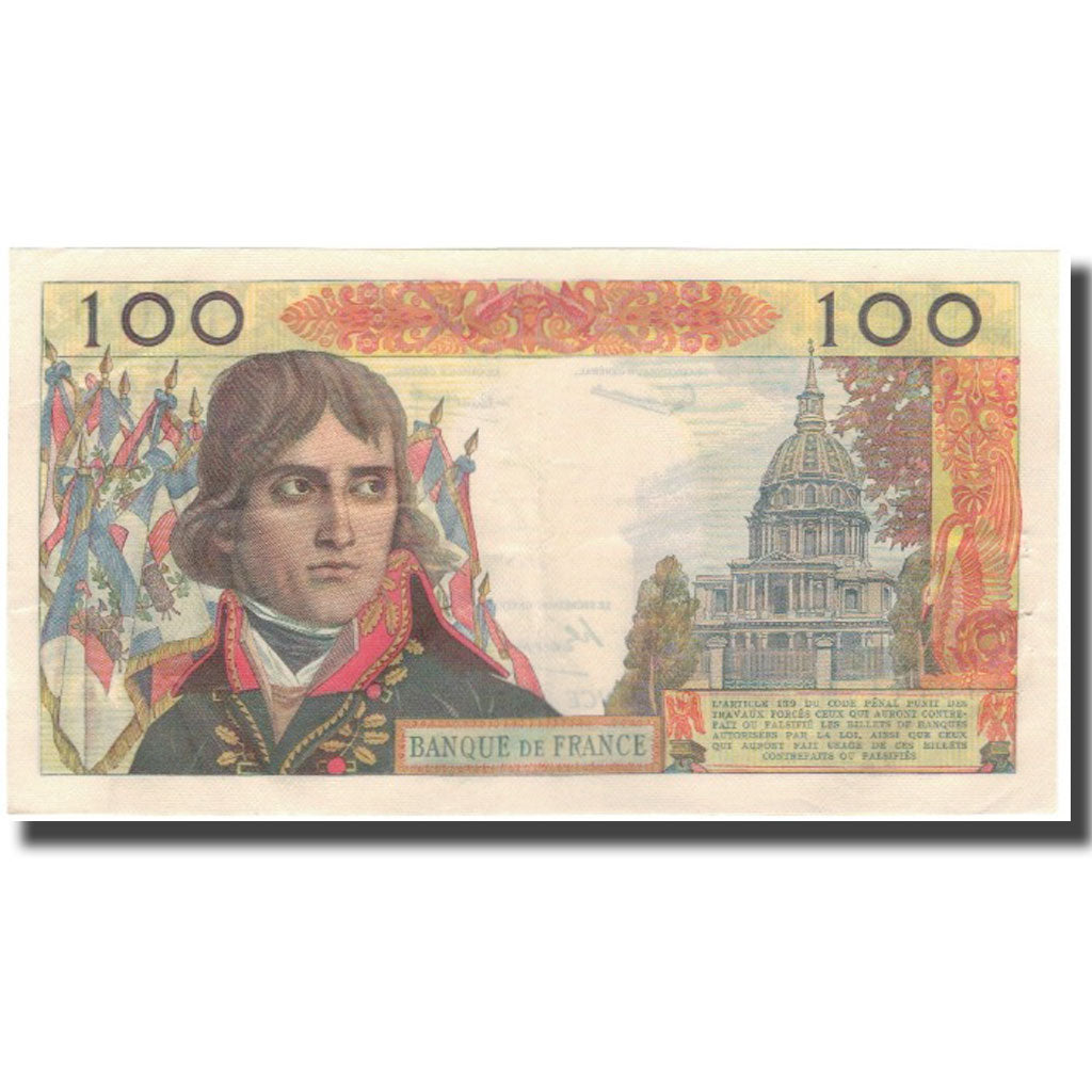 France, 100 Nouveaux Francs, Bonaparte, 1960-09-01, EF(40-45), Fayette:59.7