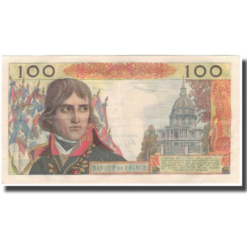 Francja, 100 Nouveaux Francs, Bonaparte, 1960-09-01, EF(40-45), Fayette:59.7