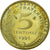 Coin, France, Marianne, 5 Centimes, 1995, Paris, MS(65-70), Aluminum-Bronze