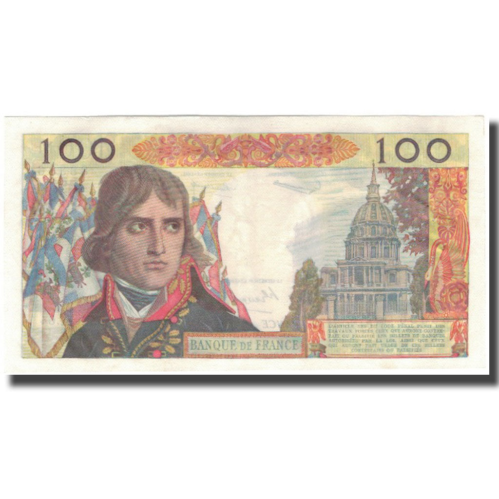 France, 100 Nouveaux Francs, Bonaparte, 1960-04-07, TTB+, Fayette:59.6, KM:144a