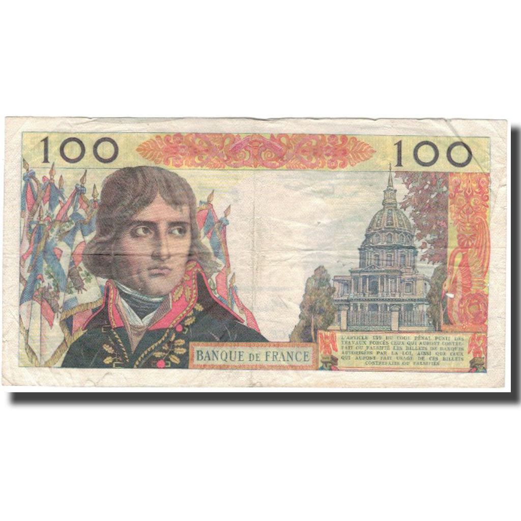 Francia, 100 Nouveaux Francs, Bonaparte, 1959-09-03, BC, Fayette:59.3, KM:144a