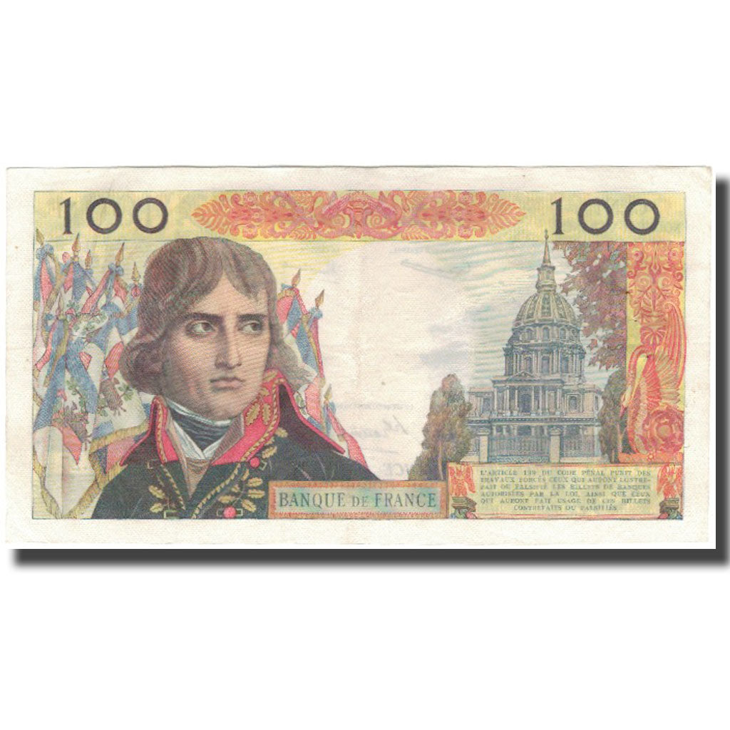 Francia, 100 Nouveaux Francs, Bonaparte, 1959-09-03, BB, Fayette:59.3, KM:144a