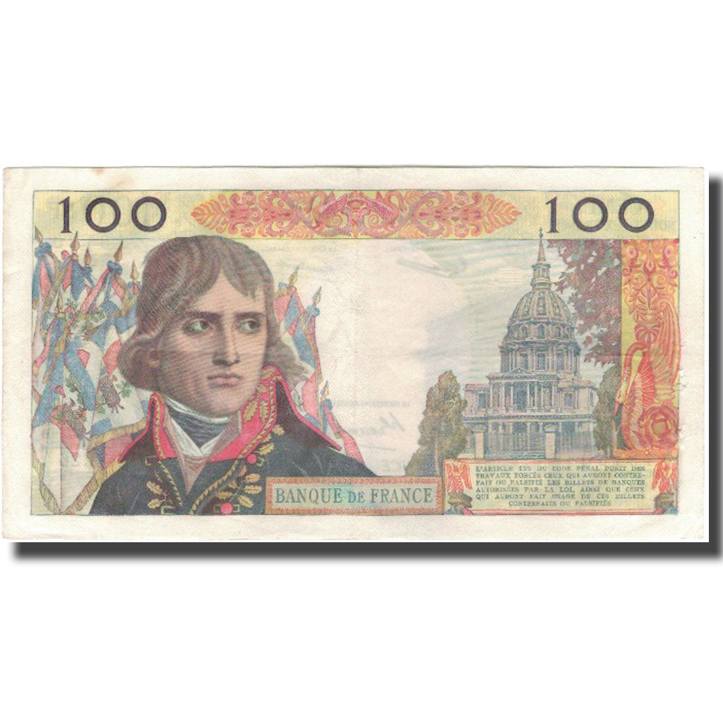 Frankrijk, 100 Nouveaux Francs, Bonaparte, 1959-09-03, TTB, Fayette:59.3