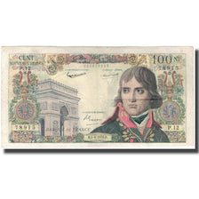 Francja, 100 Nouveaux Francs, Bonaparte, 1959-06-04, VF(20-25), Fayette:59.2