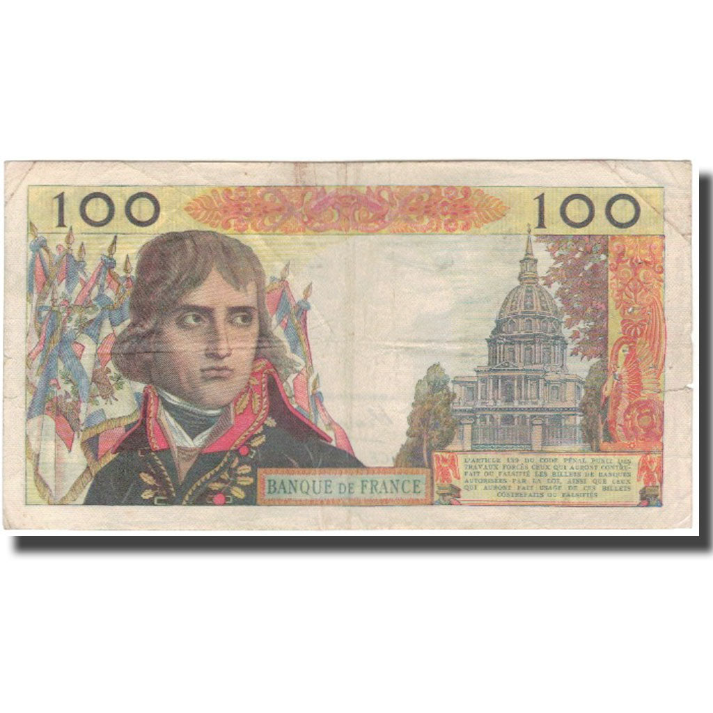 Frankreich, 100 Nouveaux Francs, Bonaparte, 1959-06-04, S, Fayette:59.2, KM:144a