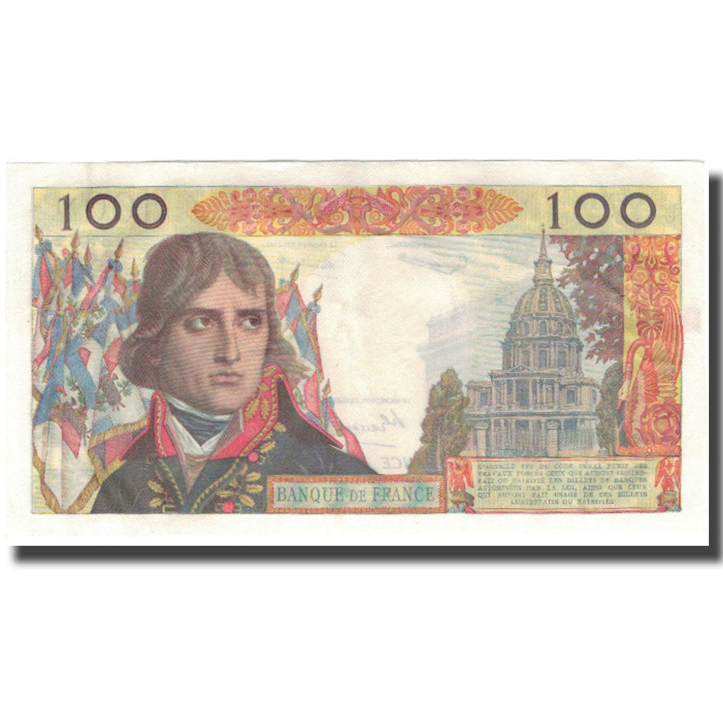 France, 100 Nouveaux Francs, Bonaparte, 1960-04-07, EF(40-45), Fayette:59.6