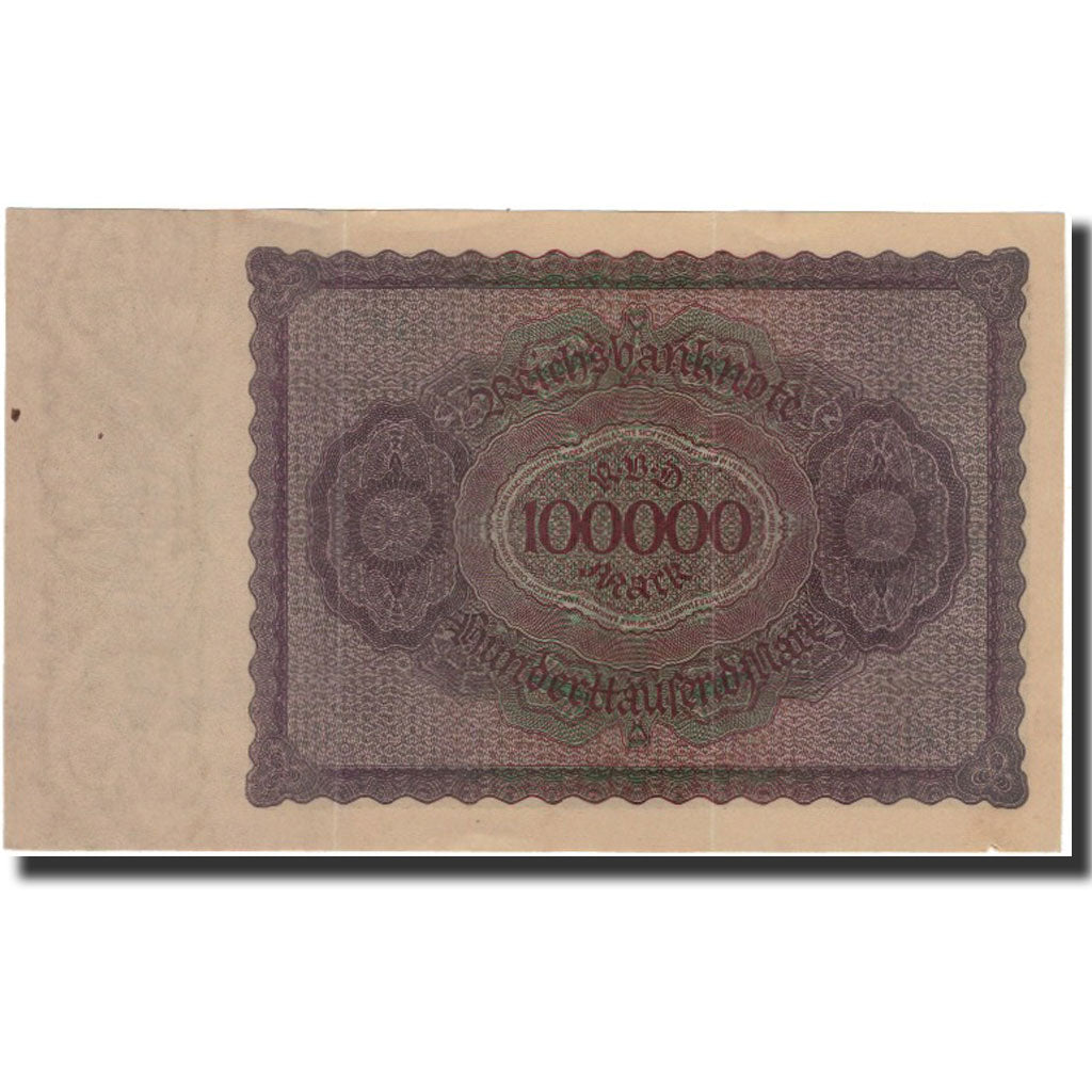 Banconote, Germania, 100,000 Mark, 1923, KM:83a, BB+