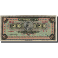 Banknote, Greece, 500 Drachmai, 1932, KM:102a, VF(20-25)