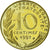 Moneta, Francia, Marianne, 10 Centimes, 1997, Paris, FDC, Alluminio-bronzo