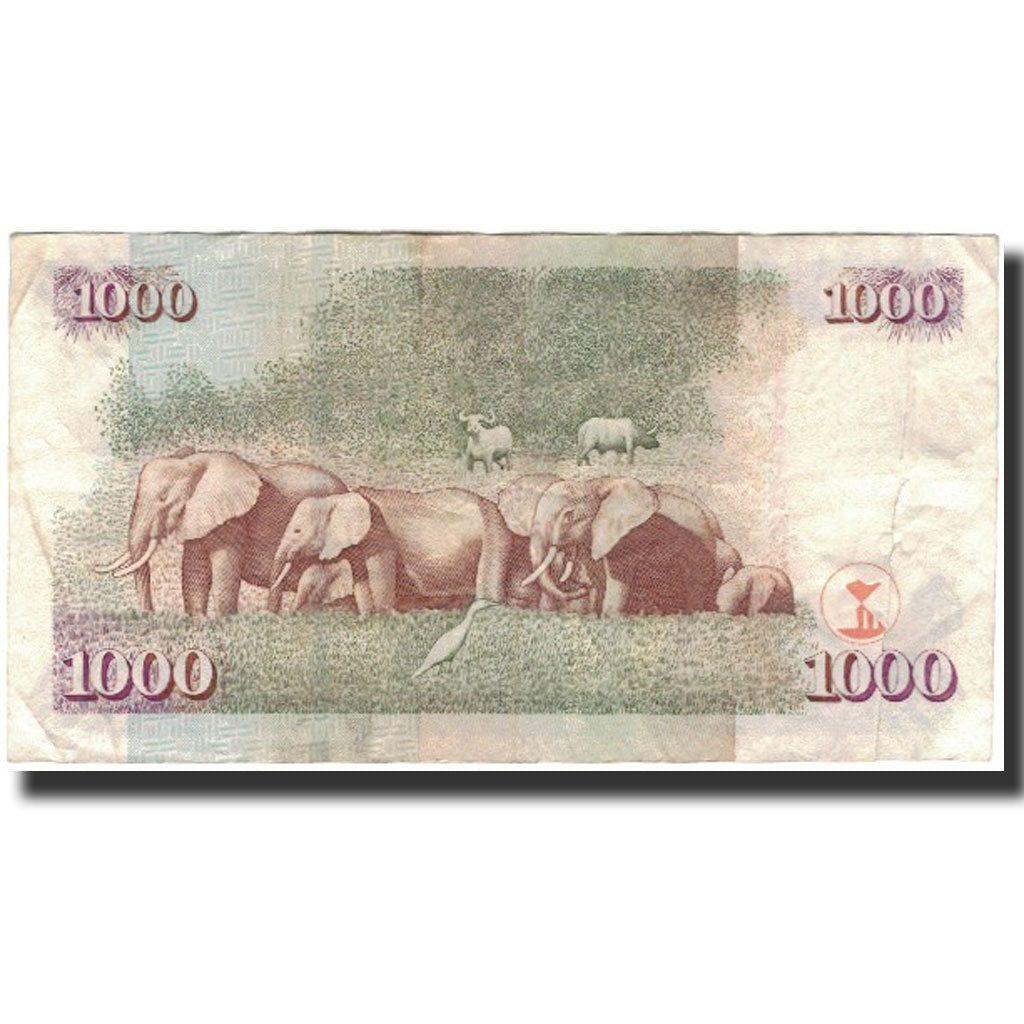 Banknote, Kenya, 1000 Shillings, 2010-07-16, KM:51e, VF(20-25)