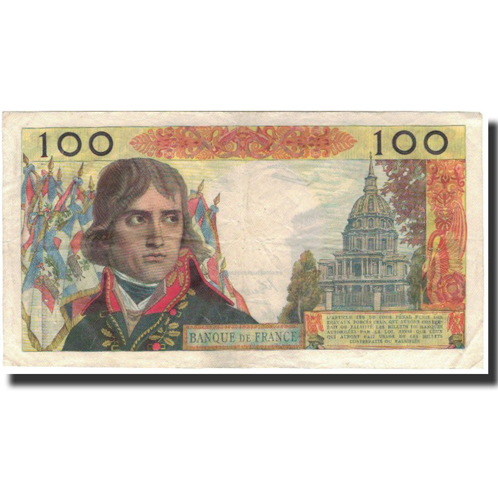Frankrijk, 100 Nouveaux Francs, Bonaparte, 1961-05-04, TB, Fayette:59.11