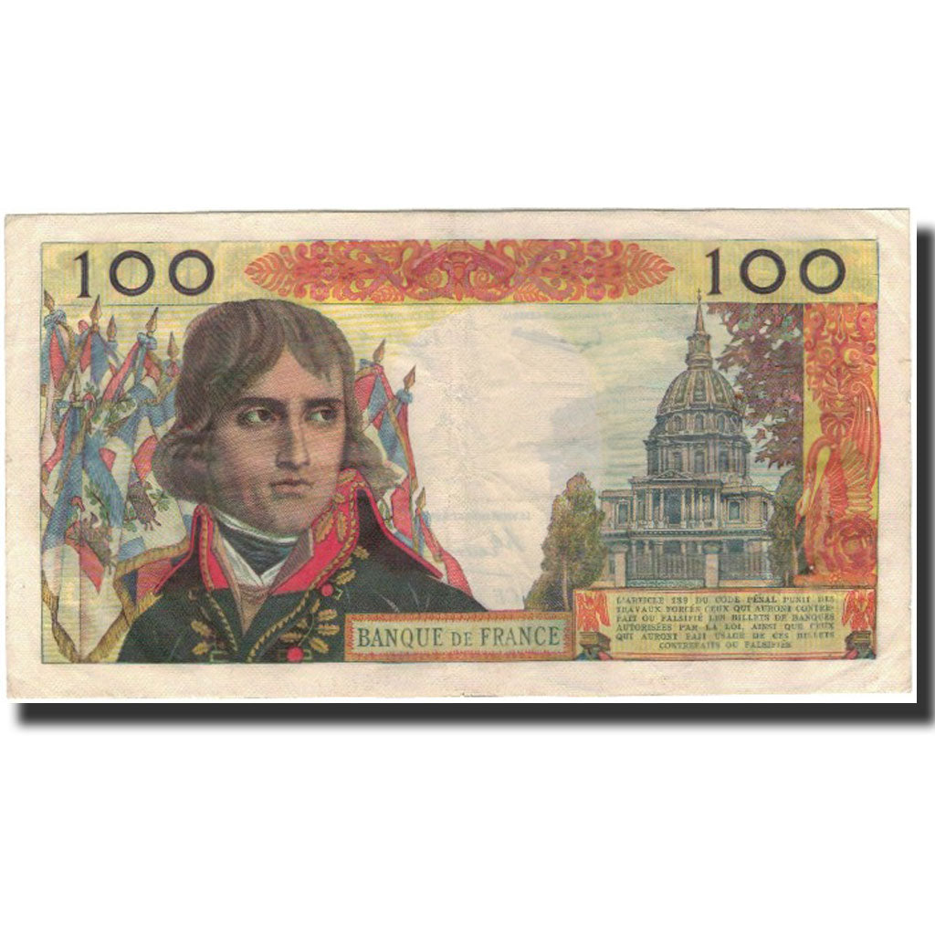 Frankrijk, 100 Nouveaux Francs, Bonaparte, 1962-04-05, TB, Fayette:59.15