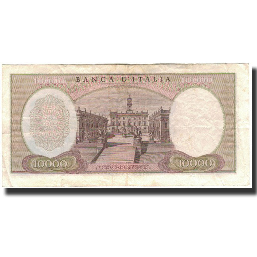 Banknote, Italy, 10,000 Lire, KM:97f, VF(20-25)