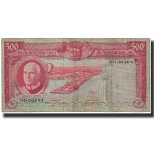 Banknote, Angola, 500 Escudos, 1970-06-10, KM:97, VG(8-10)