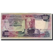 Banknote, Angola, 1000 Escudos, 1972, 1972-11-24, KM:103, VF(30-35)