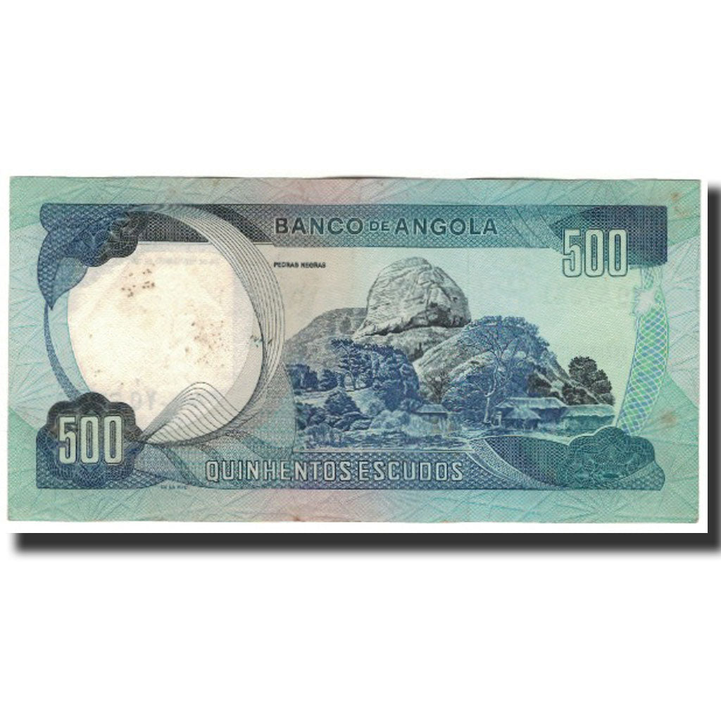 Banknote, Angola, 500 Escudos, 1972-11-24, KM:102, VF(30-35)