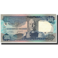 Banknote, Angola, 500 Escudos, 1972-11-24, KM:102, AU(50-53)