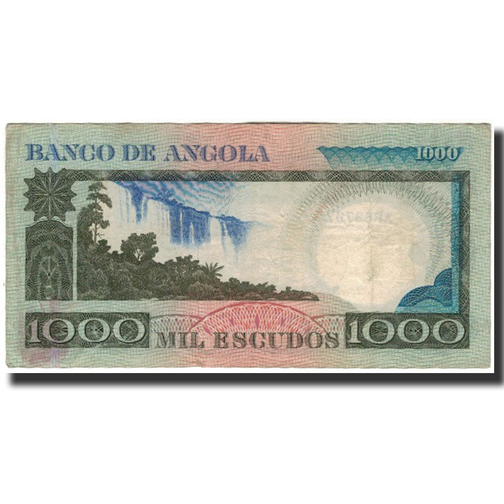 Banknote, Angola, 1000 Escudos, 1973-06-10, KM:108, VF(30-35)