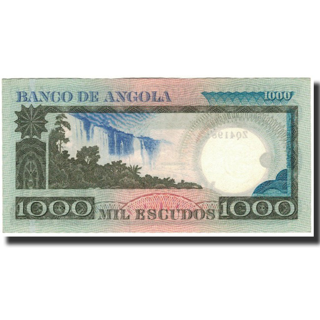 Billete, 1000 Escudos, Angola, 1973-06-10, KM:108, MBC+