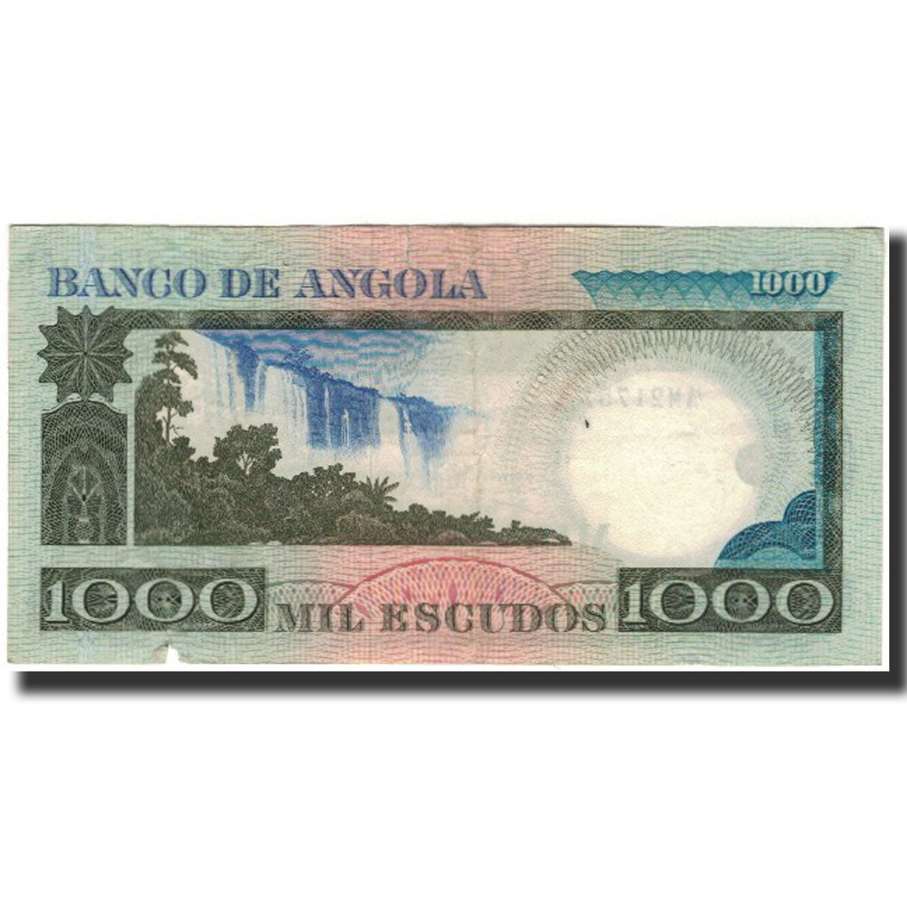 Banknote, Angola, 1000 Escudos, 1973-06-10, KM:108, VF(30-35)