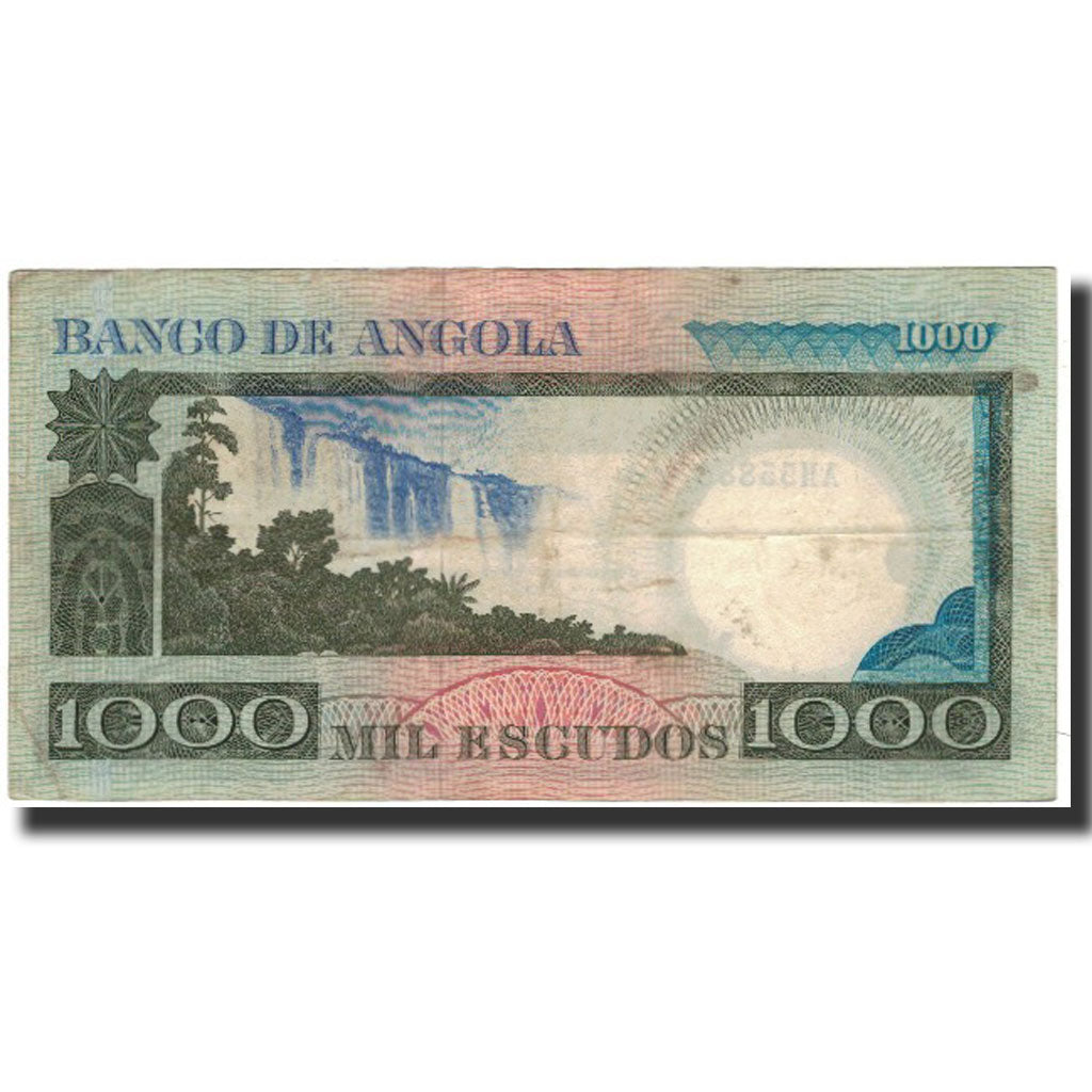 Banknote, Angola, 1000 Escudos, 1973-06-10, KM:108, VF(30-35)