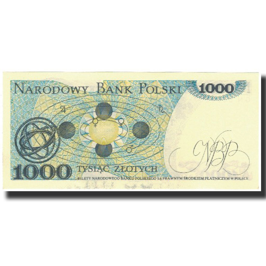 Banknote, Poland, 1000 Zlotych, 1982, 1982-06-01, KM:146a, UNC(63)