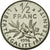 Munten, Frankrijk, Semeuse, 1/2 Franc, 1996, Paris, FDC, Nickel, Gadoury:429a