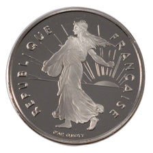 FRANCE, Semeuse, 1/2 Franc, 1997, Paris, KM #931.1, MS(63), Nickel, 19.5,...