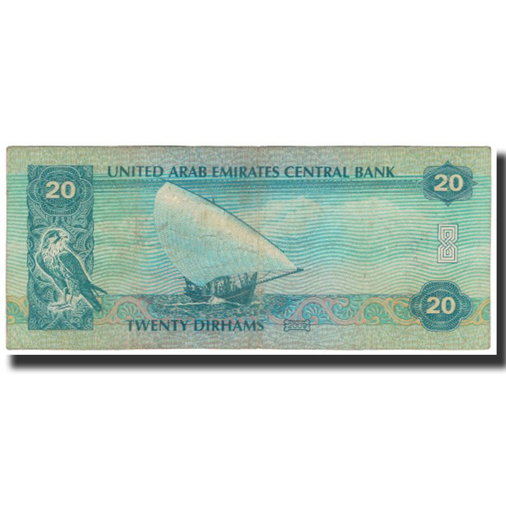 Banknote, United Arab Emirates, 20 Dirhams, 2013/AH1434, KM:28b, VF(20-25)