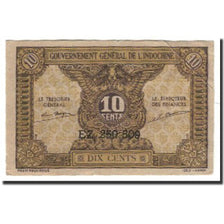 Banknote, FRENCH INDO-CHINA, 10 Cents, KM:89a, VF(20-25)