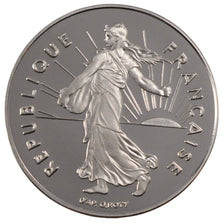 FRANCE, Semeuse, 1 Franc, 1993, Paris, MS(63), Nickel, 24, Gadoury #474b, 6.00