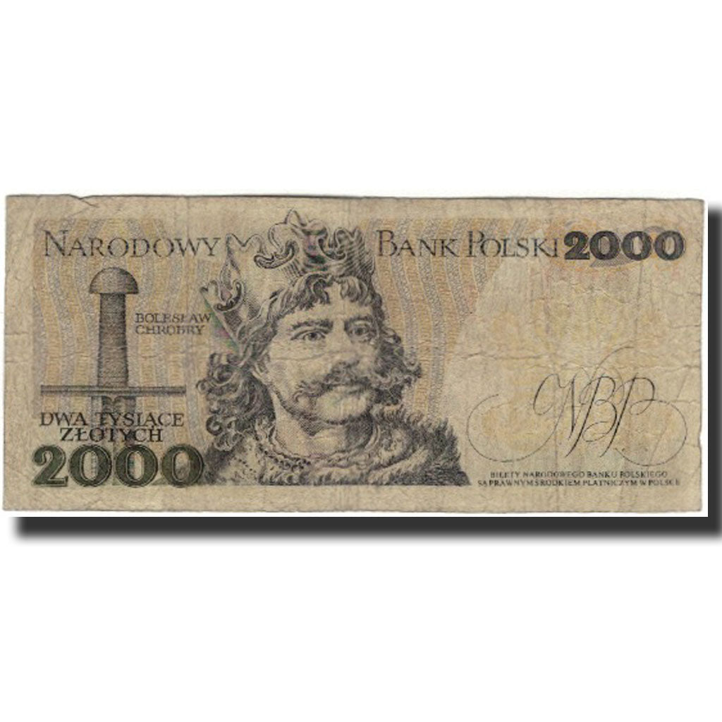 Banknote, Poland, 2000 Zlotych, 1979, 1979-06-01, KM:147b, VG(8-10)