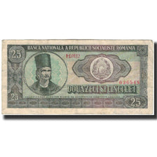 Banknote, Romania, 25 Lei, KM:95a, VF(20-25)