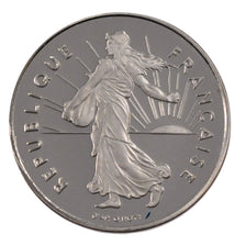 FRANCE, Semeuse, 1 Franc, 1997, Paris, MS(63), Nickel, 24, Gadoury #474b, 6.00
